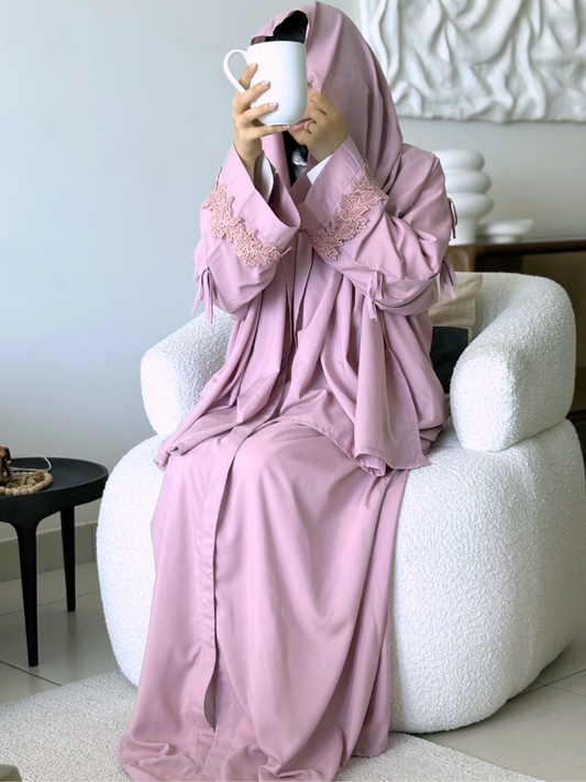Zahri Lace Abaya